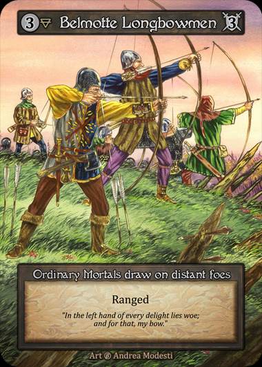 [Earth] Belmotte Longbowmen [beta-Ordinary]